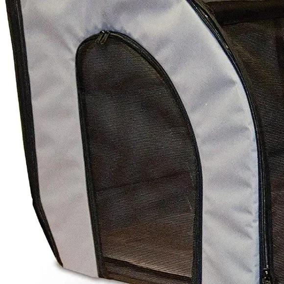 K&H Pet Products Travel Safety Pet Carrier Small Gray
